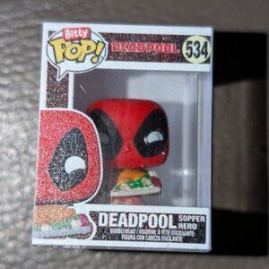 🐲3 FOR $9🦄 Funko Bitty POP #534 Marvel Deadpool Supper Hero Mini Figure Small